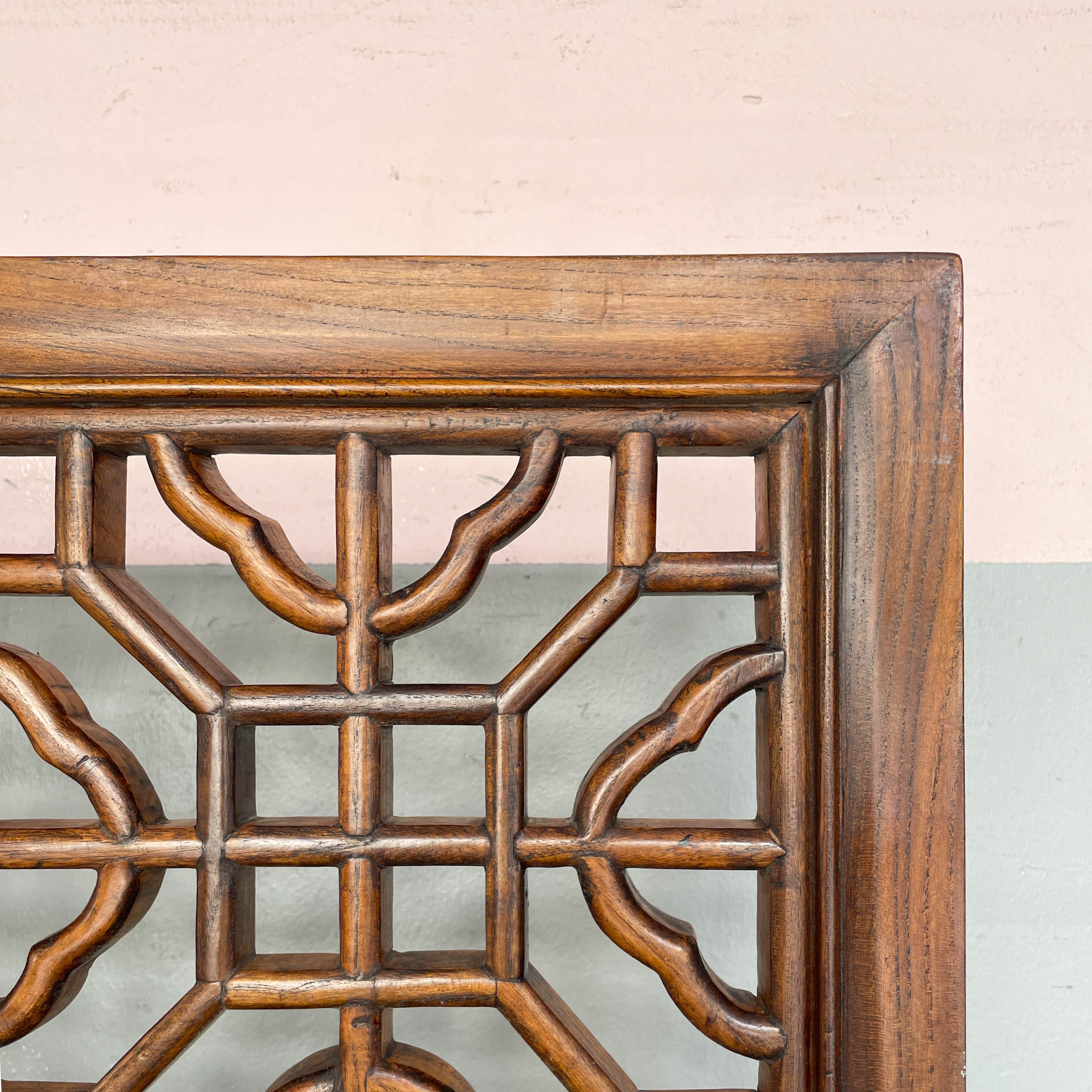Elm Fretwork Screen (Small)