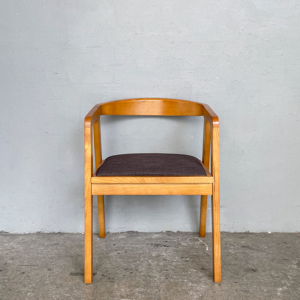 SF Curved-Back Dining Armchair