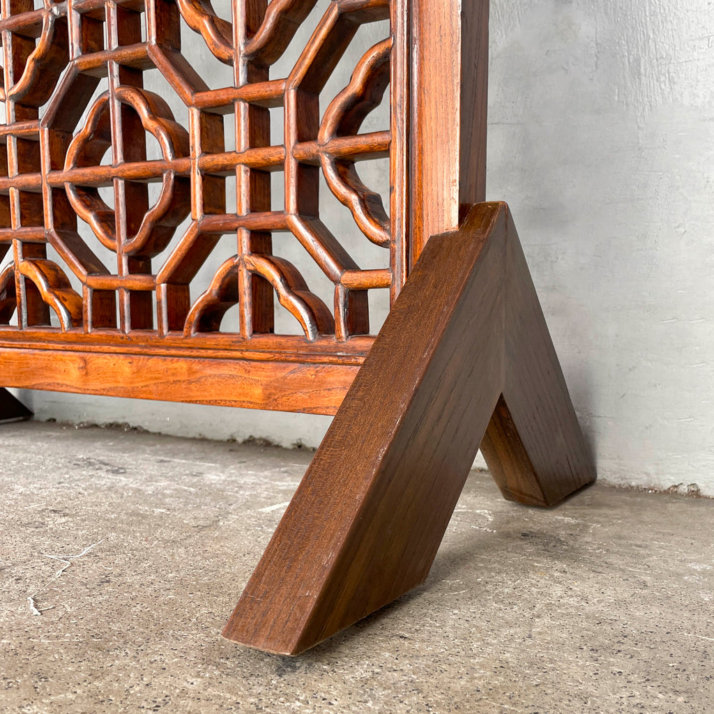 Elm Fretwork Screen (Small)