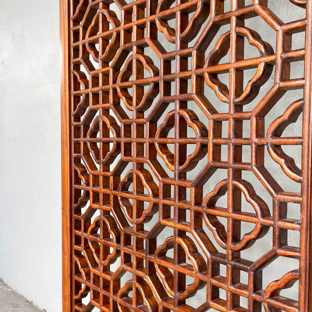 Elm Fretwork Screen (Small)