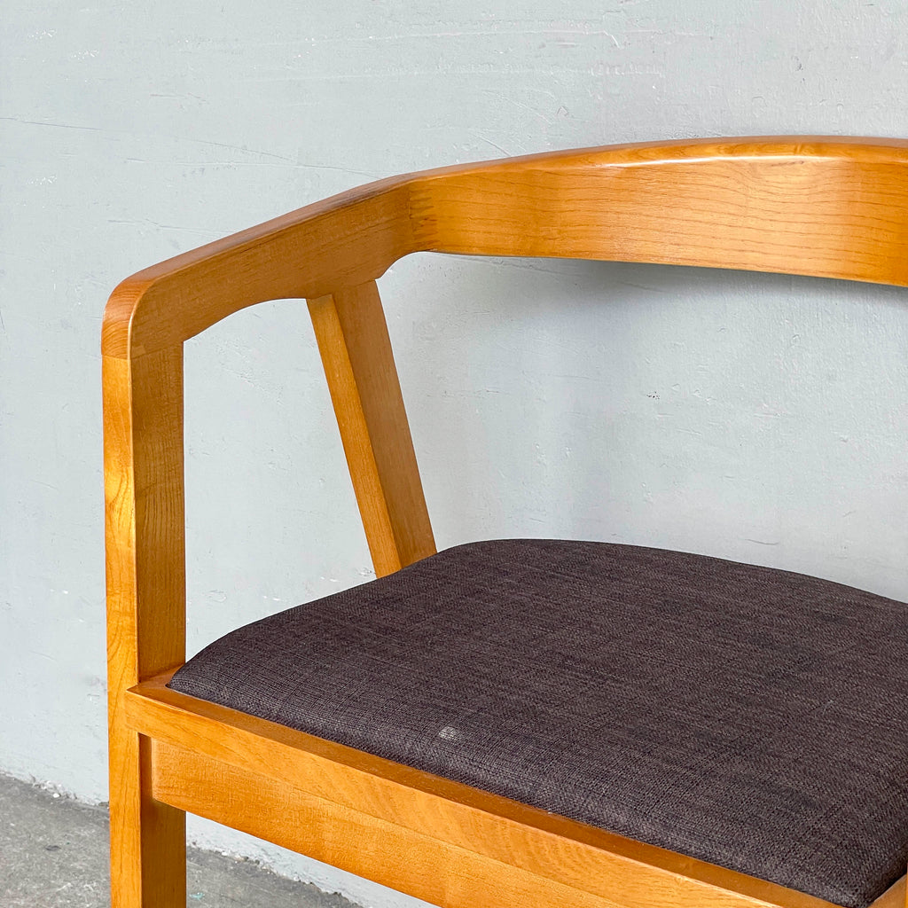 SF Curved-Back Dining Armchair