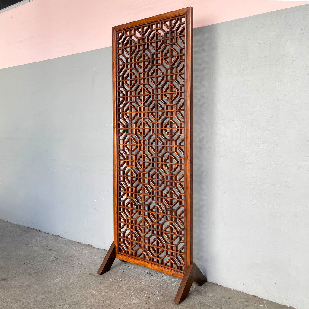 Elm Fretwork Screen (Small)