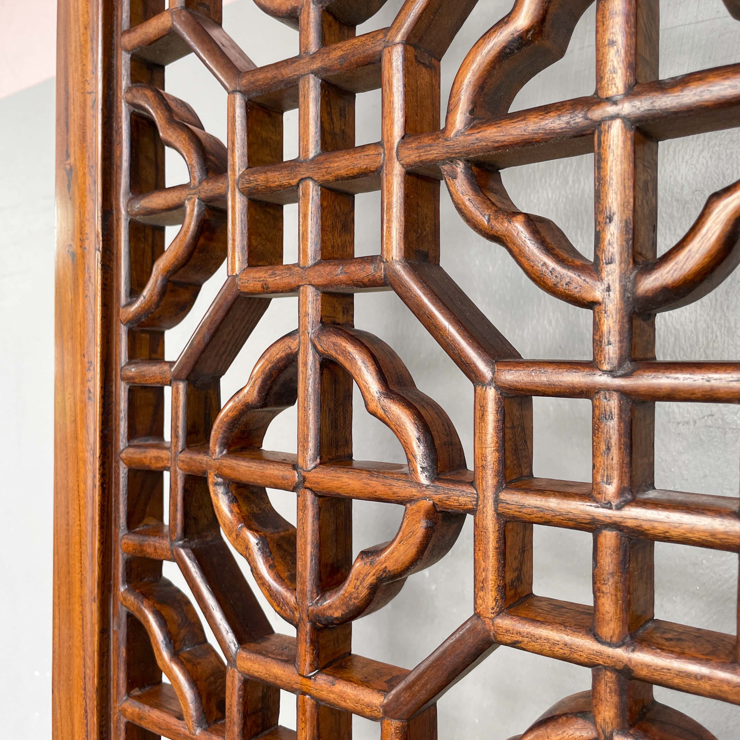 Elm Fretwork Screen (Small)