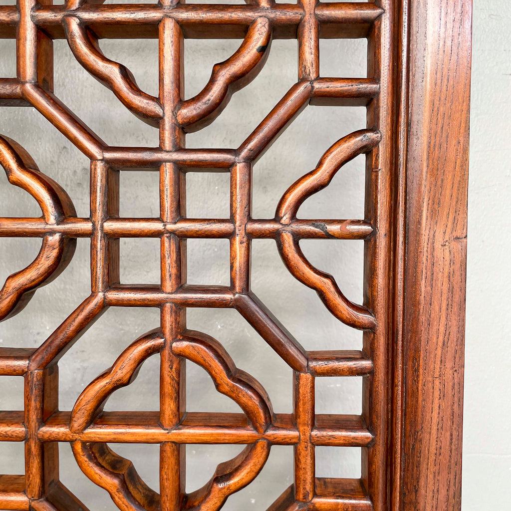 Elm Fretwork Screen (Small)
