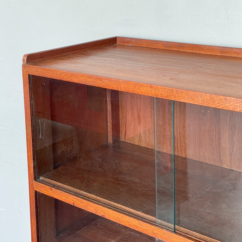 Mid-Century Style Teak Display Cabinet