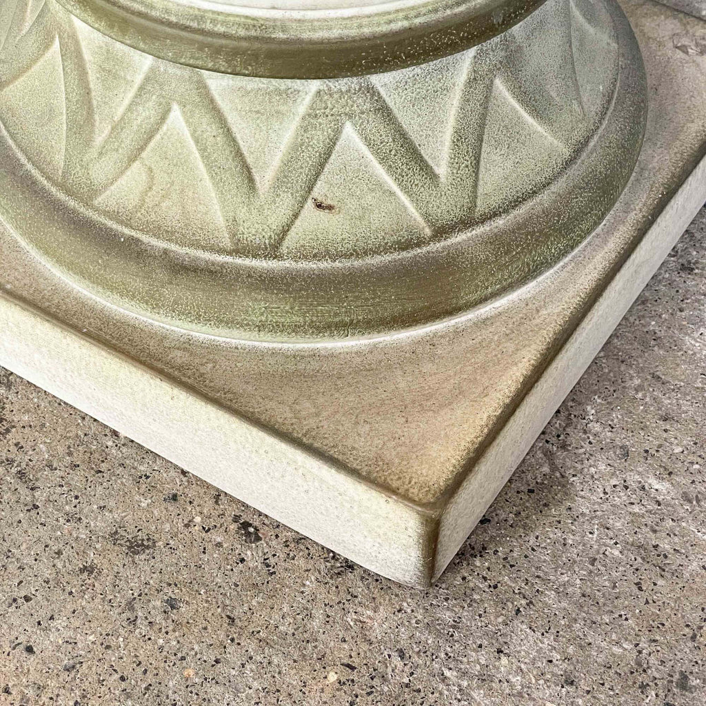 Vintage Ceramiche Battochio (Italy) Pot with Stand