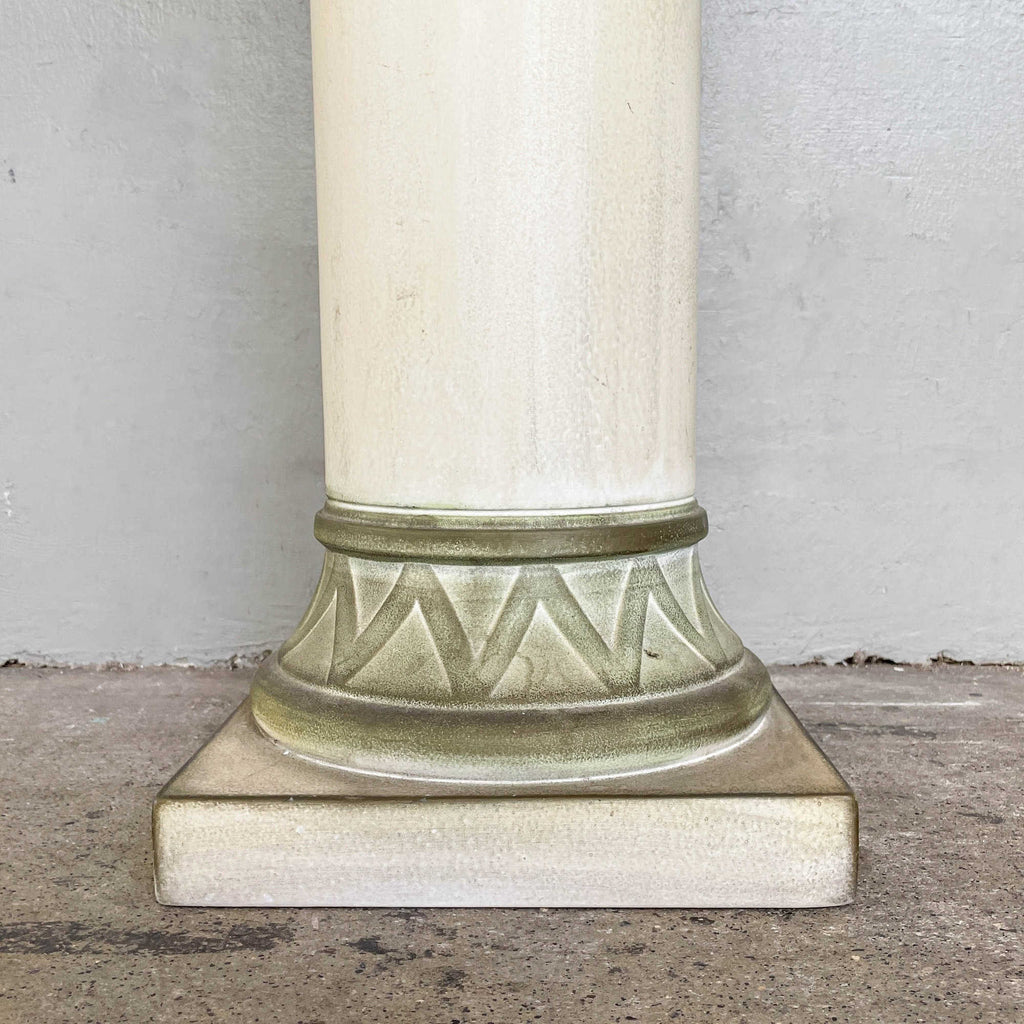 Vintage Ceramiche Battochio (Italy) Pot with Stand