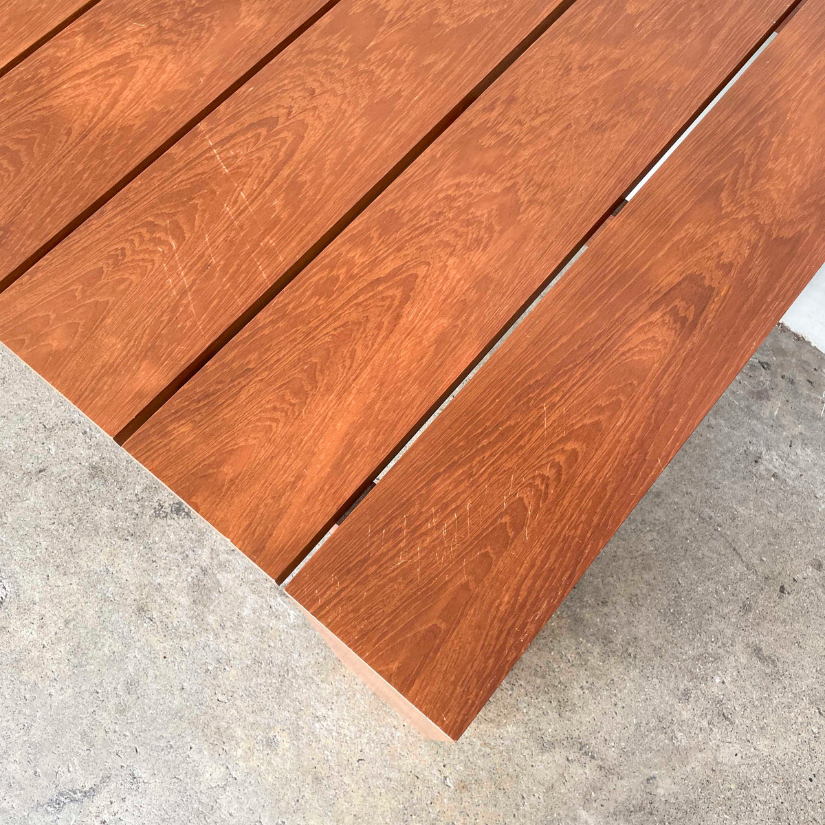 Chunky Slatted Dining Table
