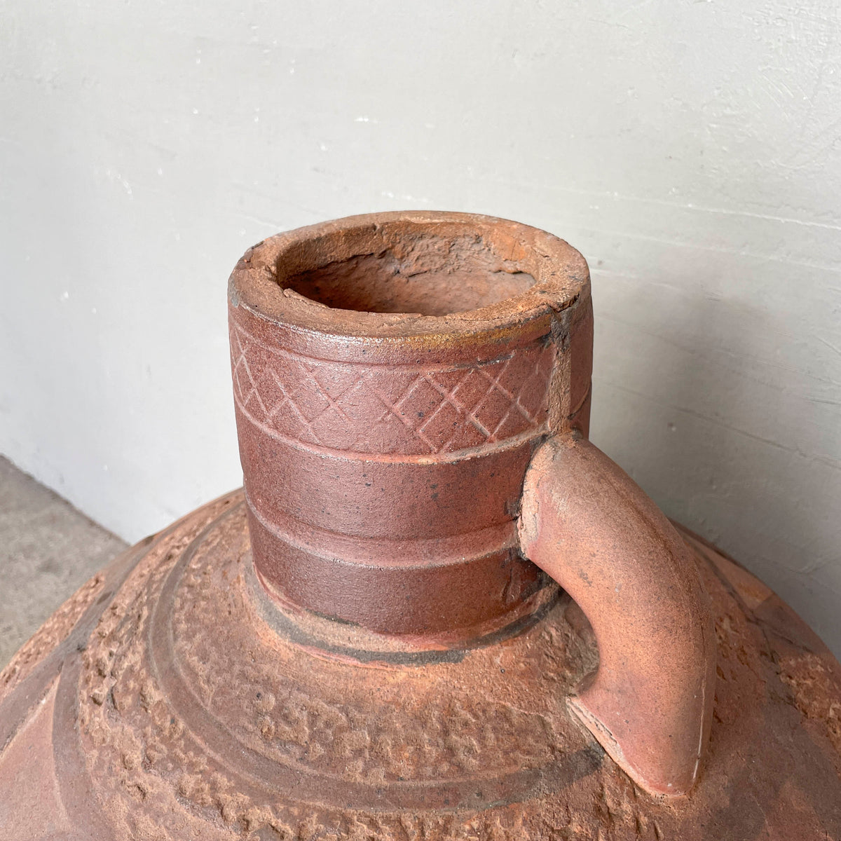 Large Rustic Ceramic Vessel