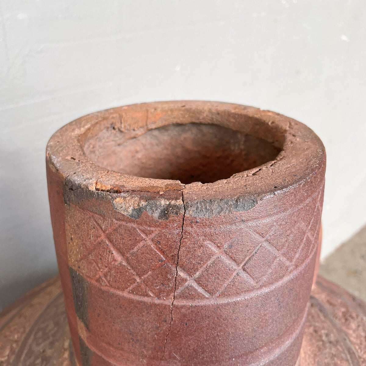 Large Rustic Ceramic Vessel