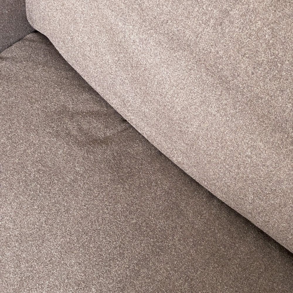 Sancal 2-Seater Sofa in Brown Wool