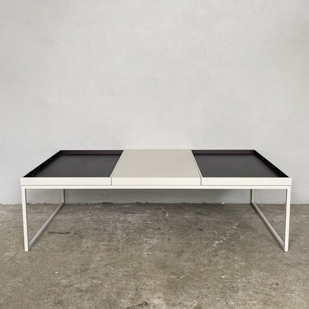 Modern Coffee Table with Detachable Tray Top (120cm)