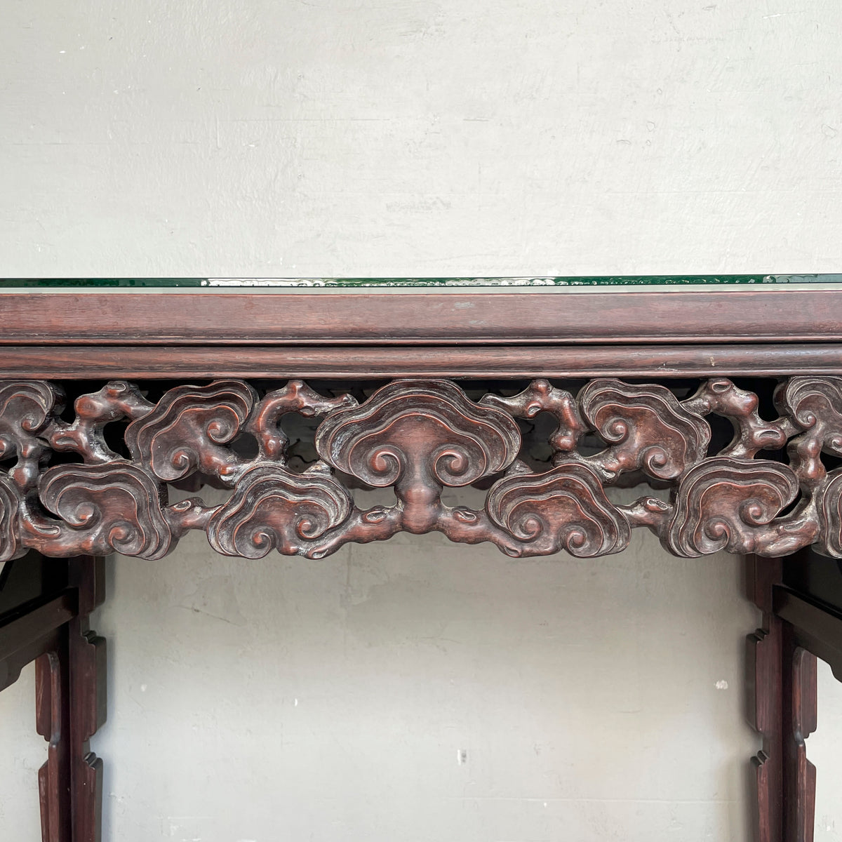 Blackwood Console with Porcelain Landscape Tiles