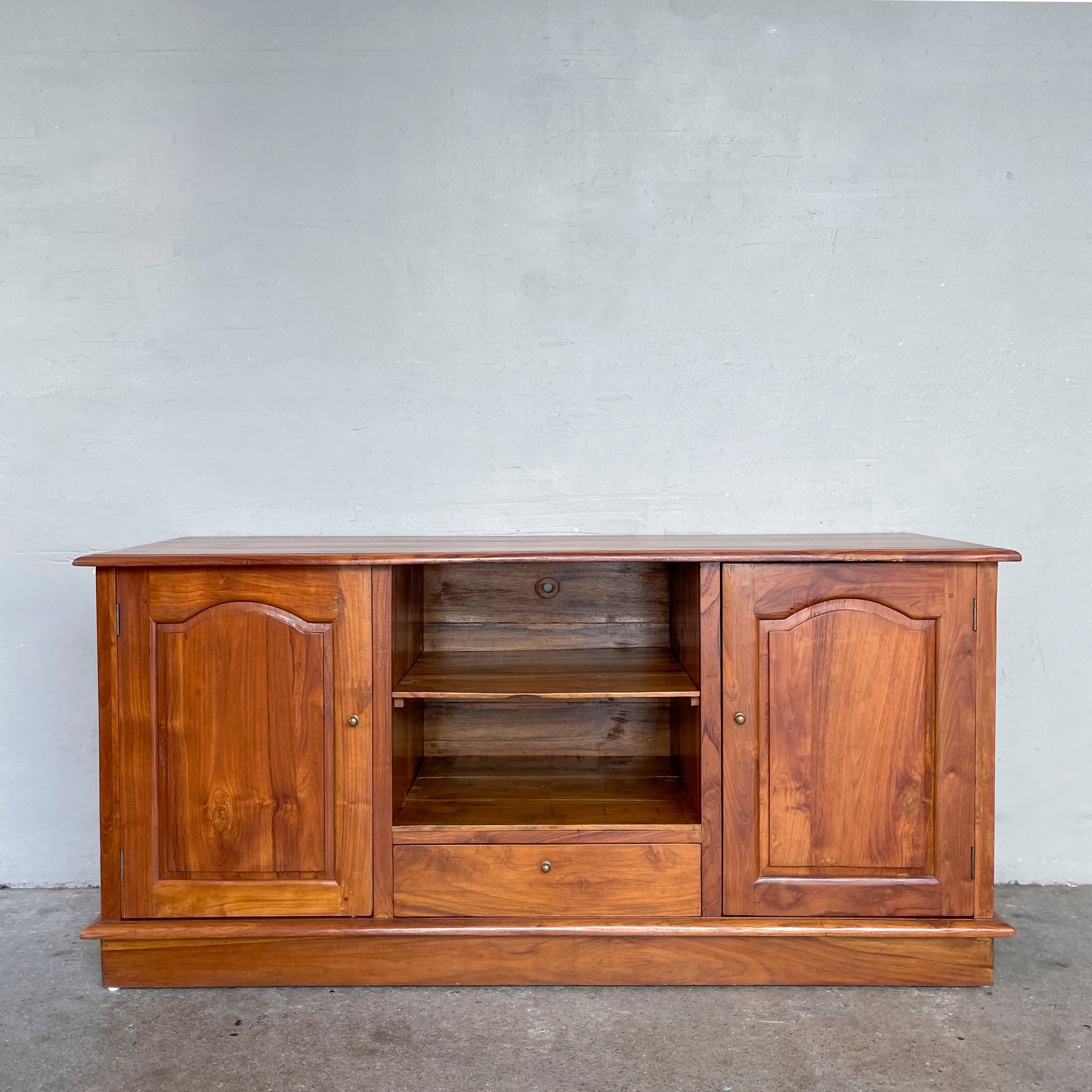 Refurbished Teak Media Console