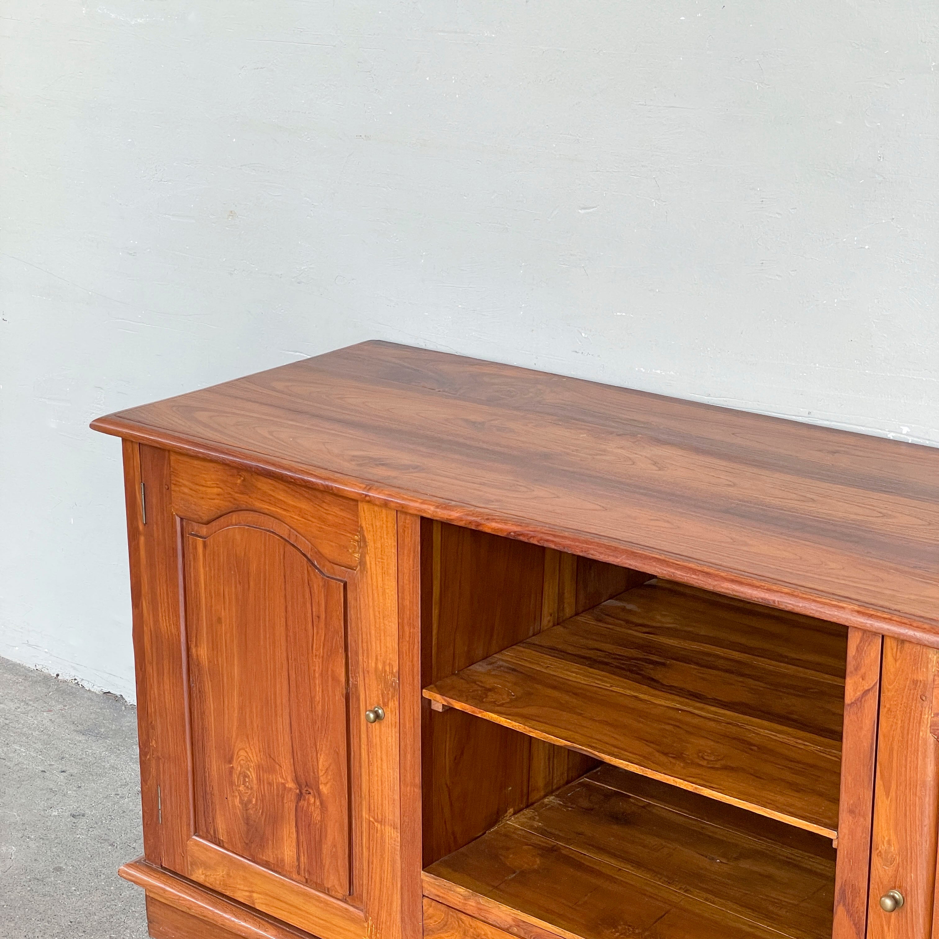 Refurbished Teak Media Console