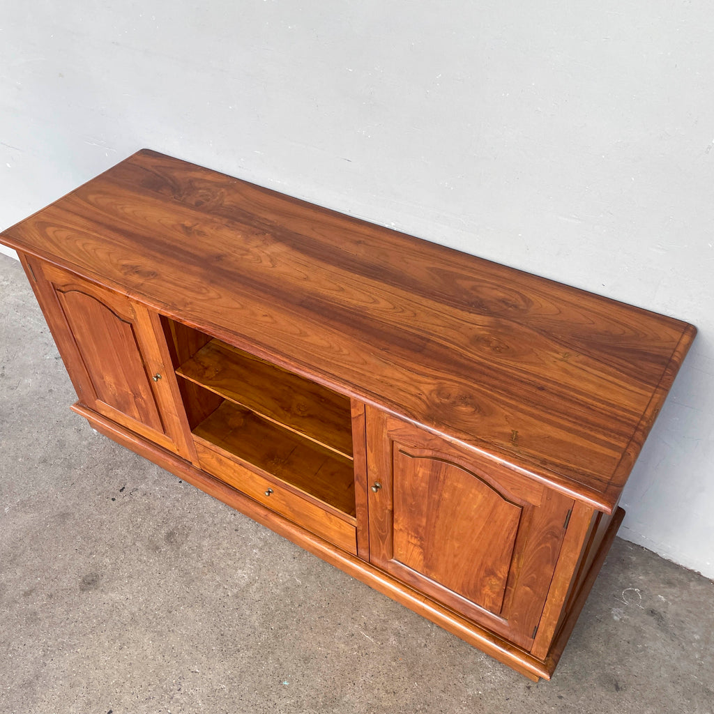 Refurbished Teak Media Console