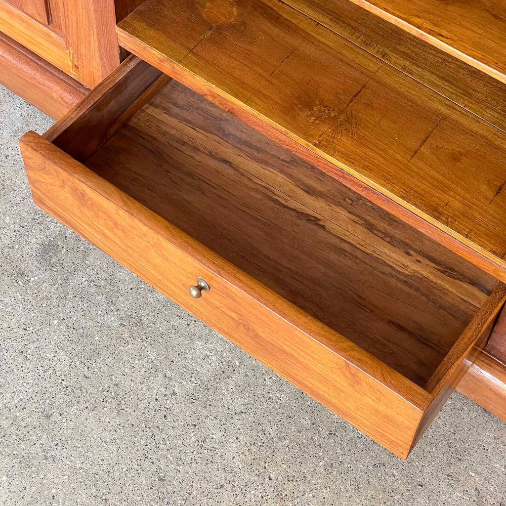 Refurbished Teak Media Console