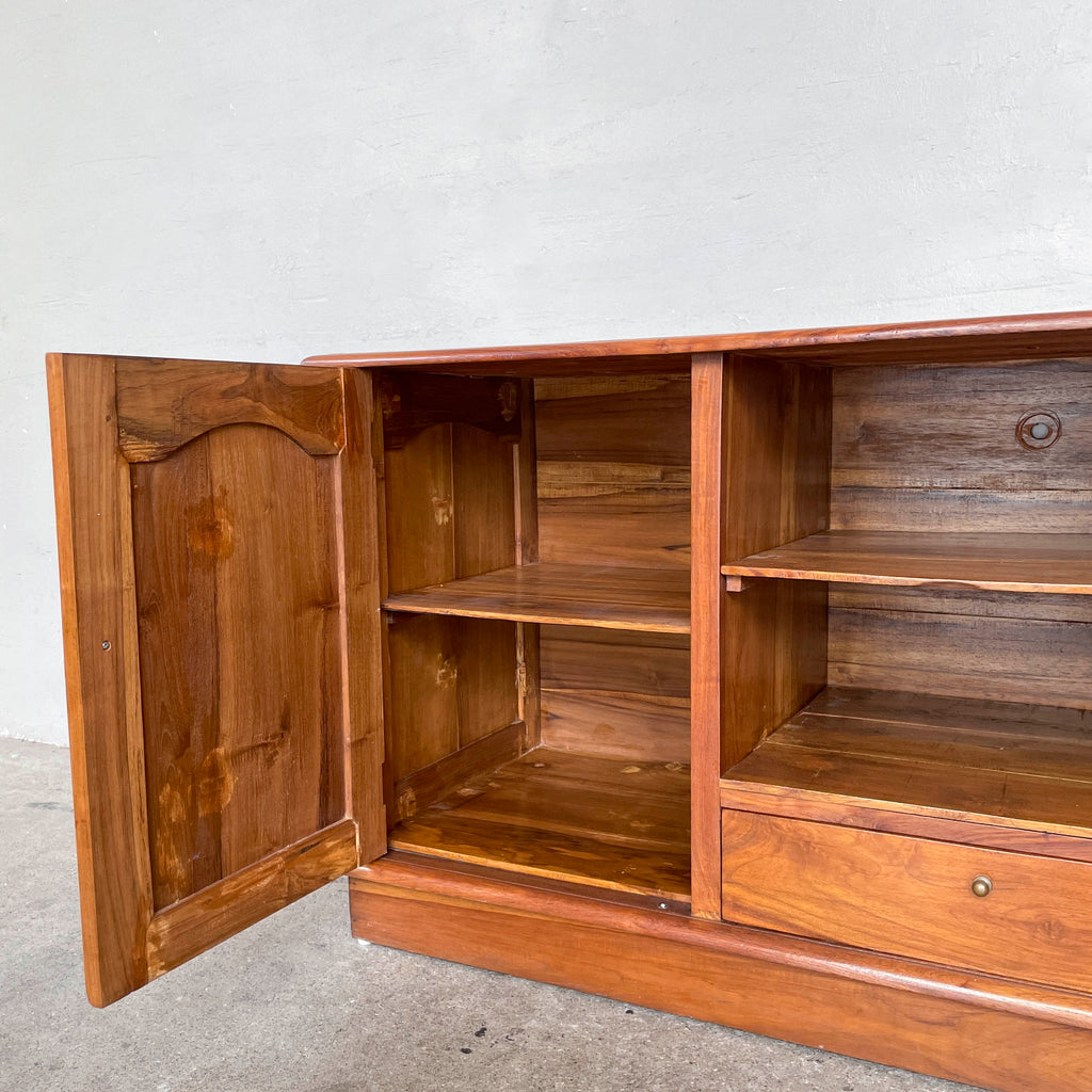 Refurbished Teak Media Console
