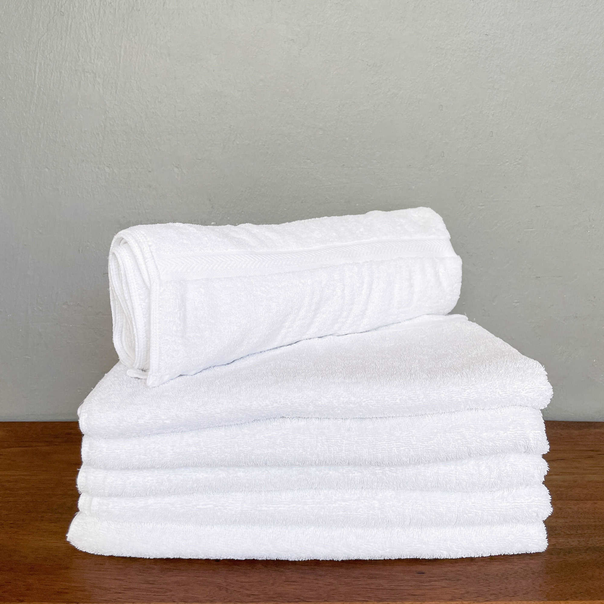 Bath Towel (with woven strip)