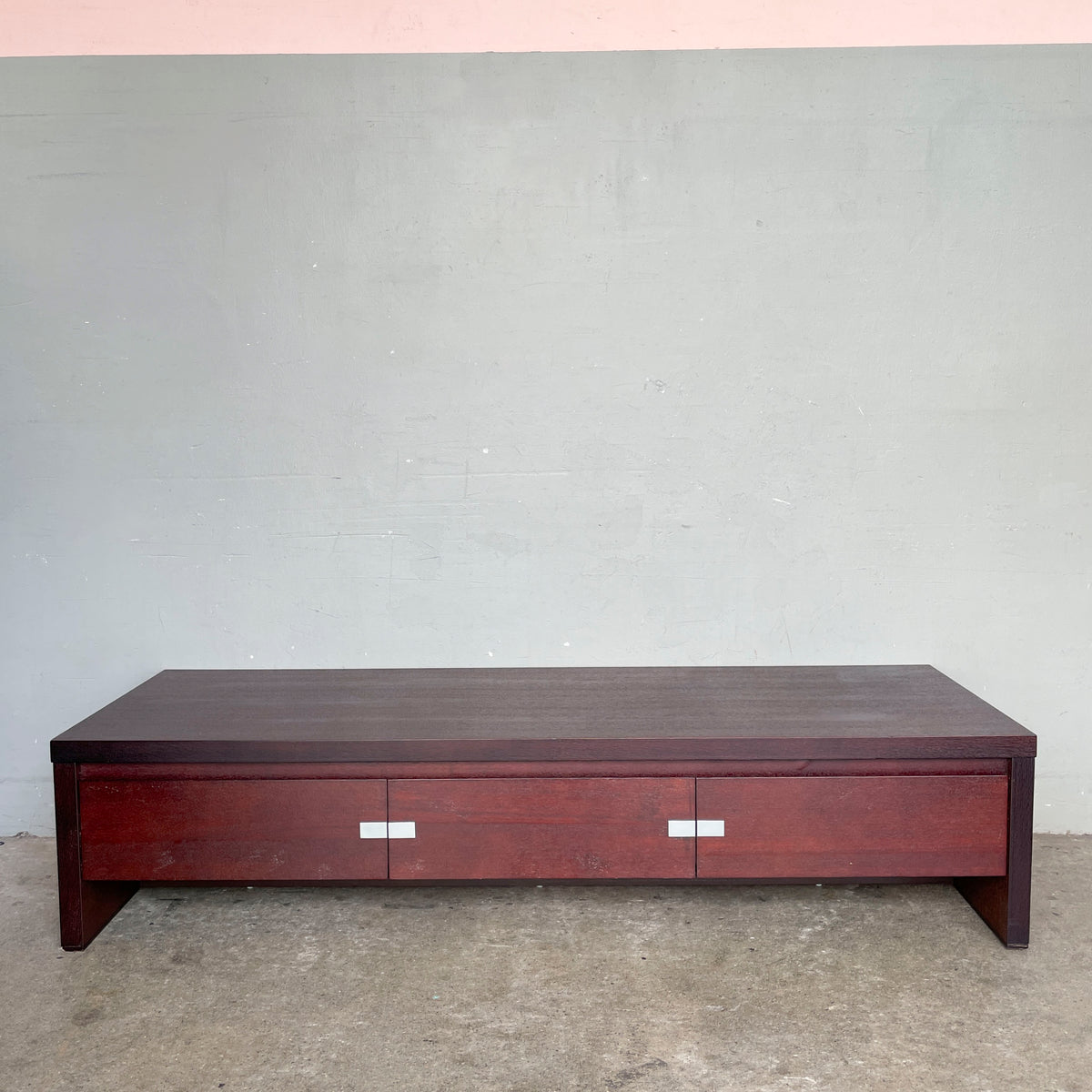 Low 3-Drawer TV Console