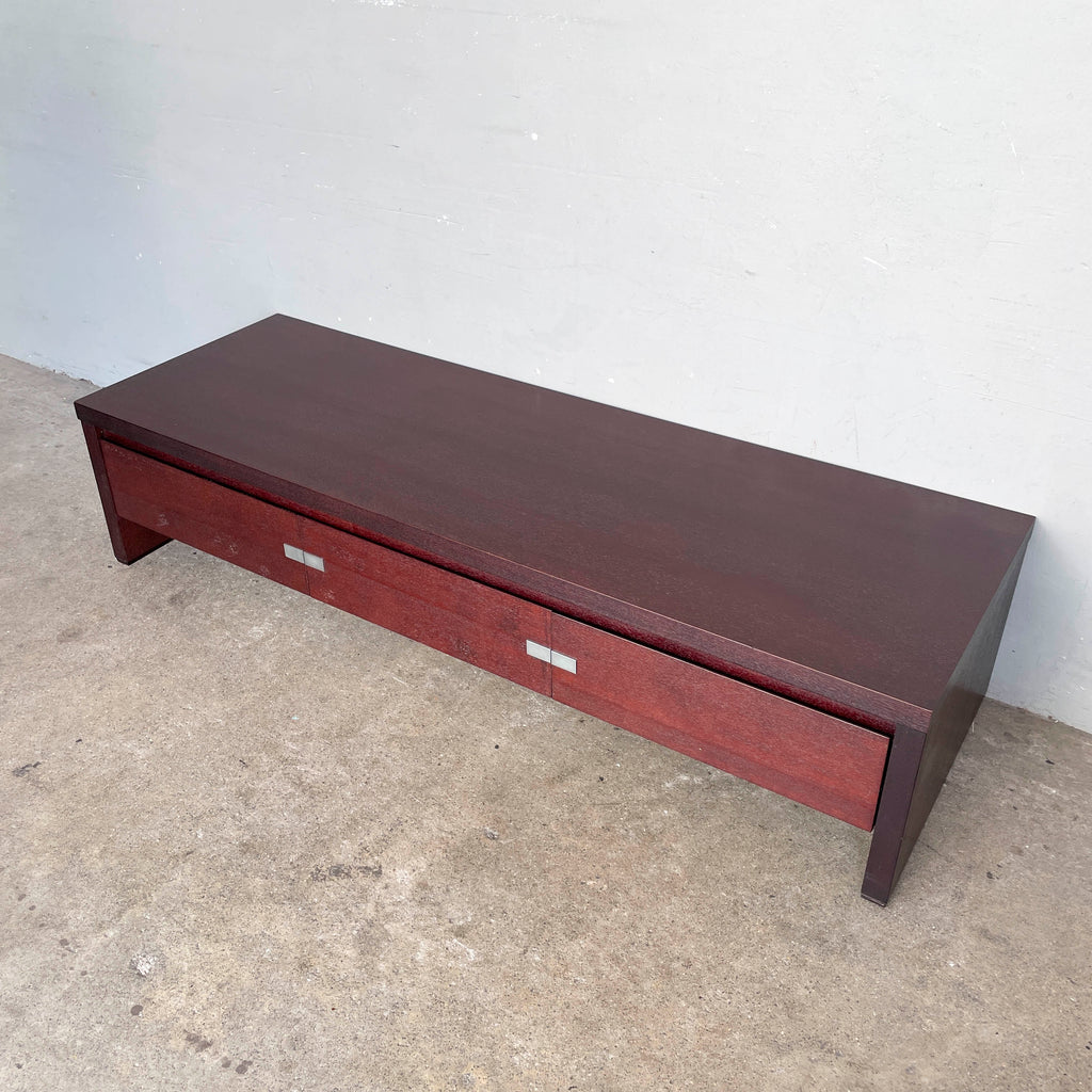 Low 3-Drawer TV Console