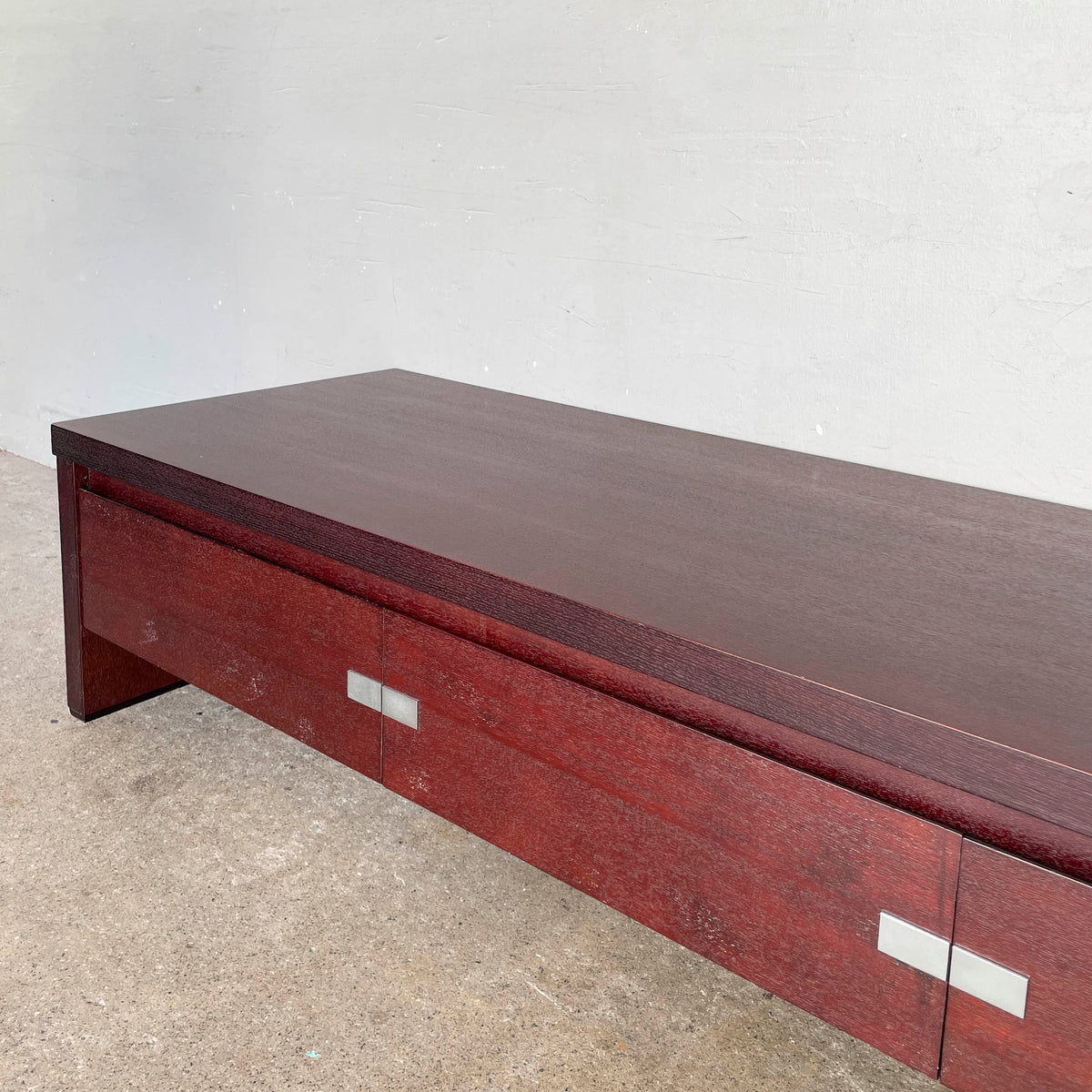 Low 3-Drawer TV Console
