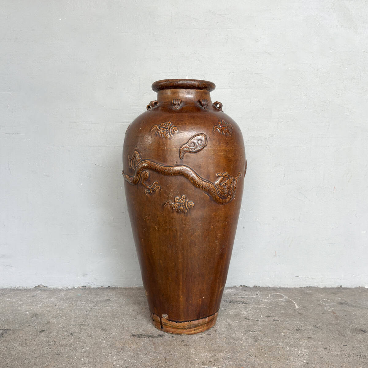 Rustic Martaban "Dragon" Vessel