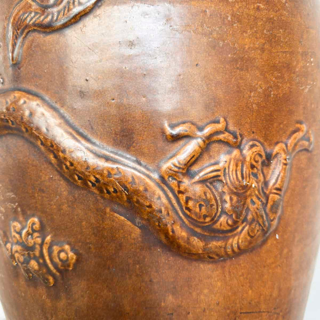 Rustic Martaban "Dragon" Vessel