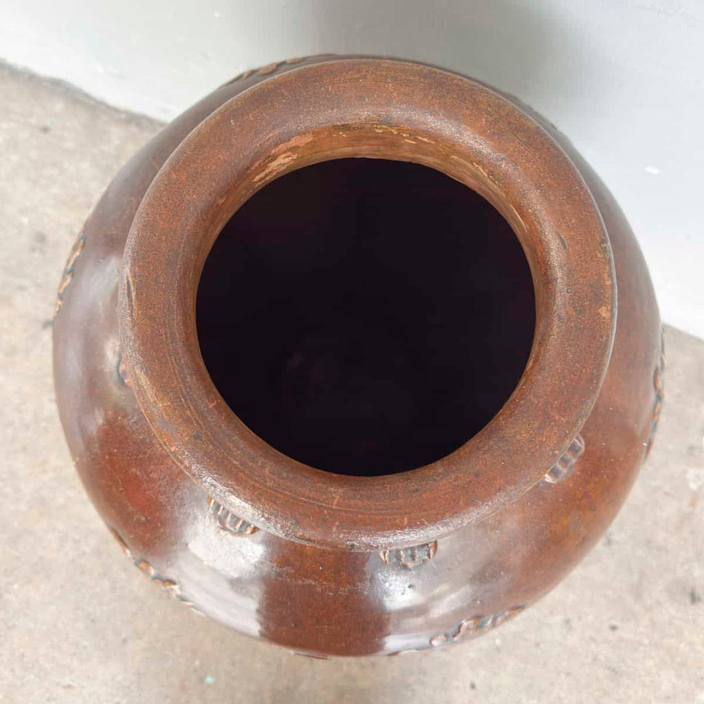 Rustic Martaban "Dragon" Vessel