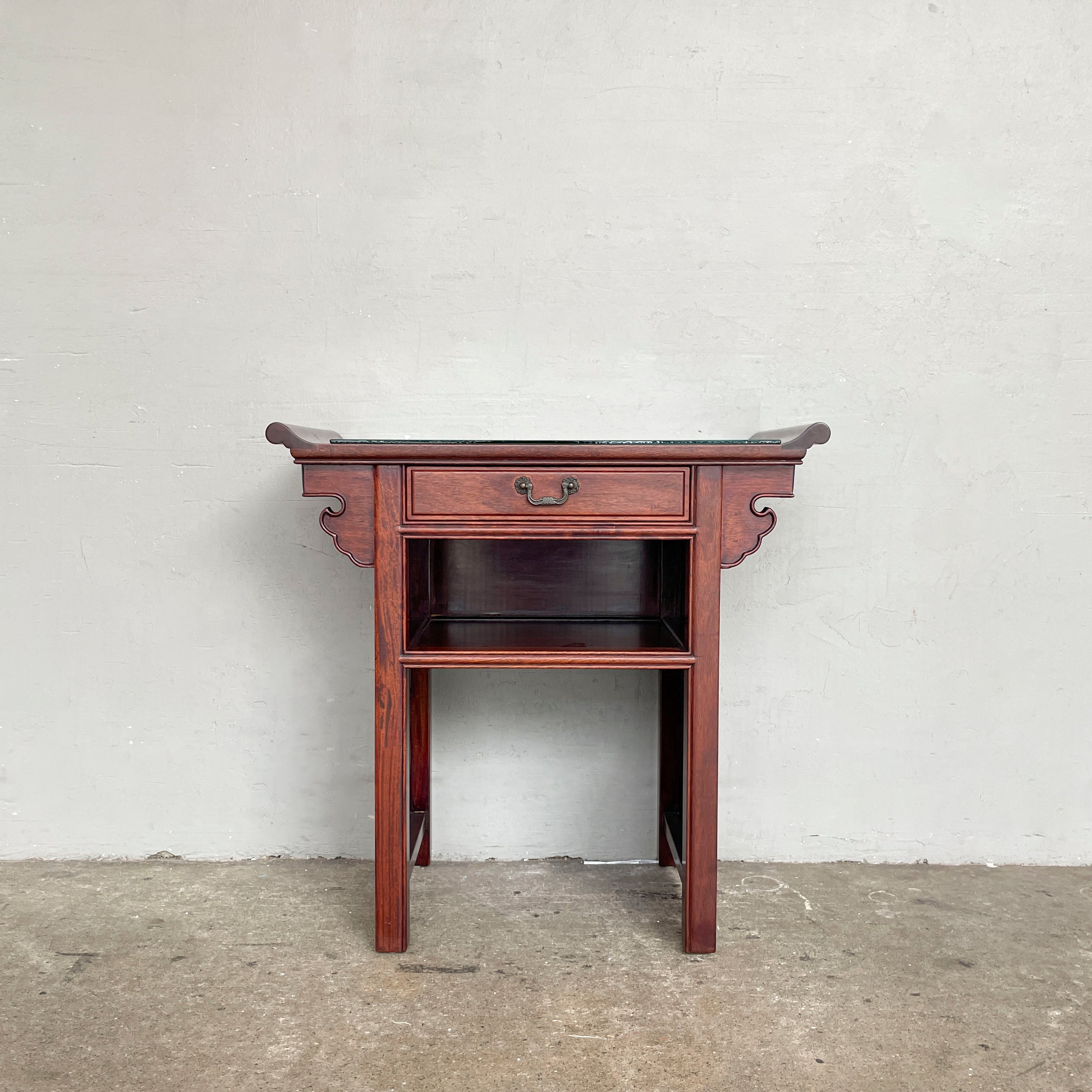 Rosewood Side Table Cabinet