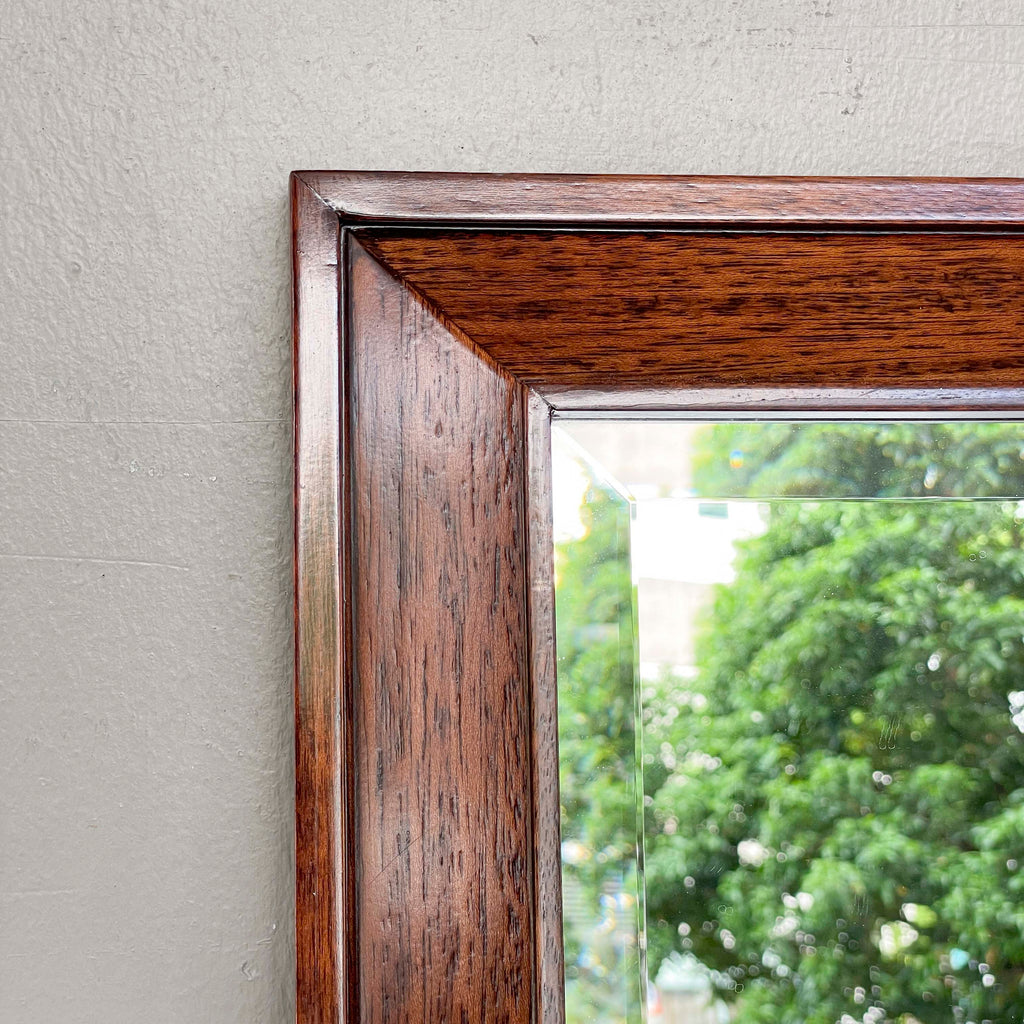Wooden Full-Length Mirror