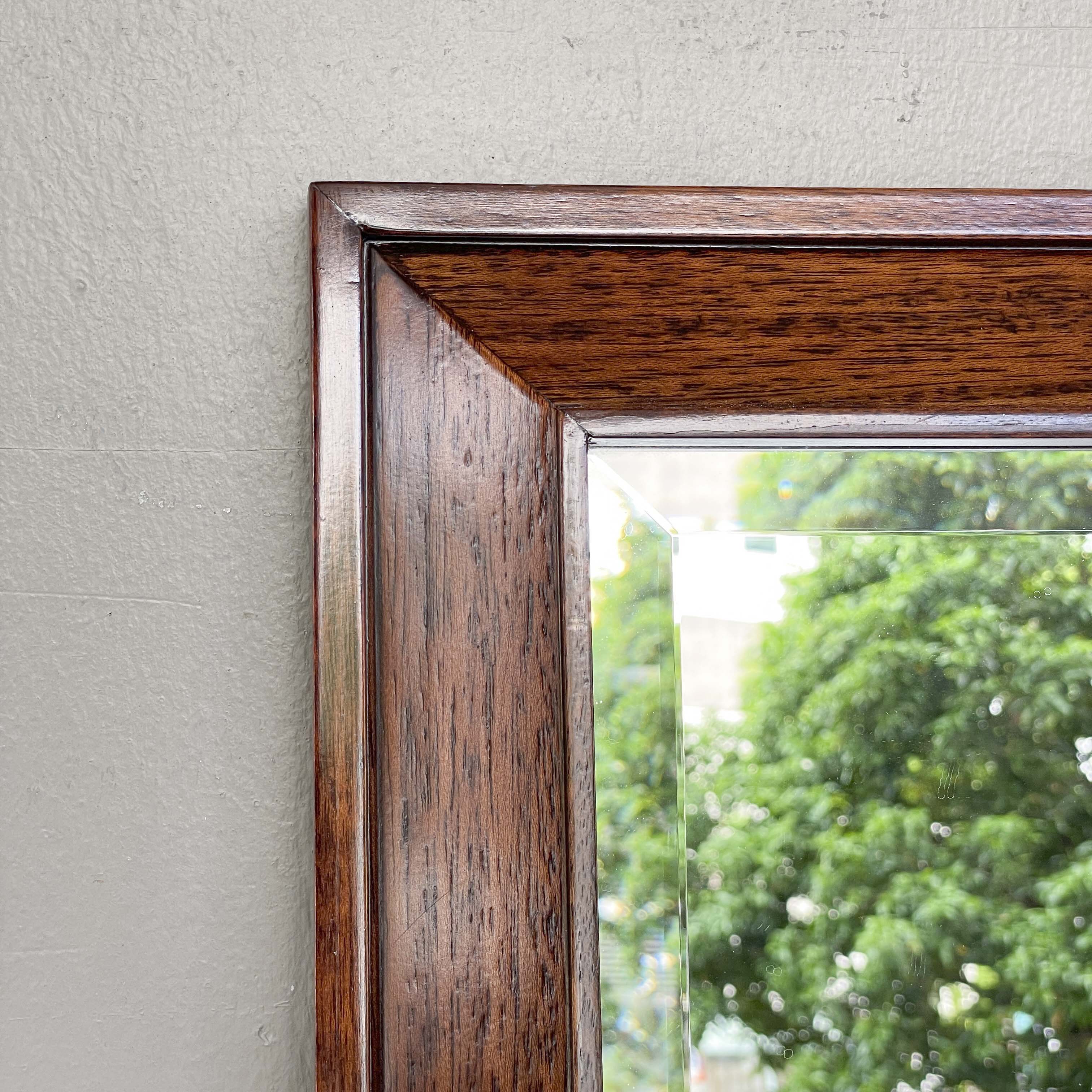 Wooden Full-Length Mirror