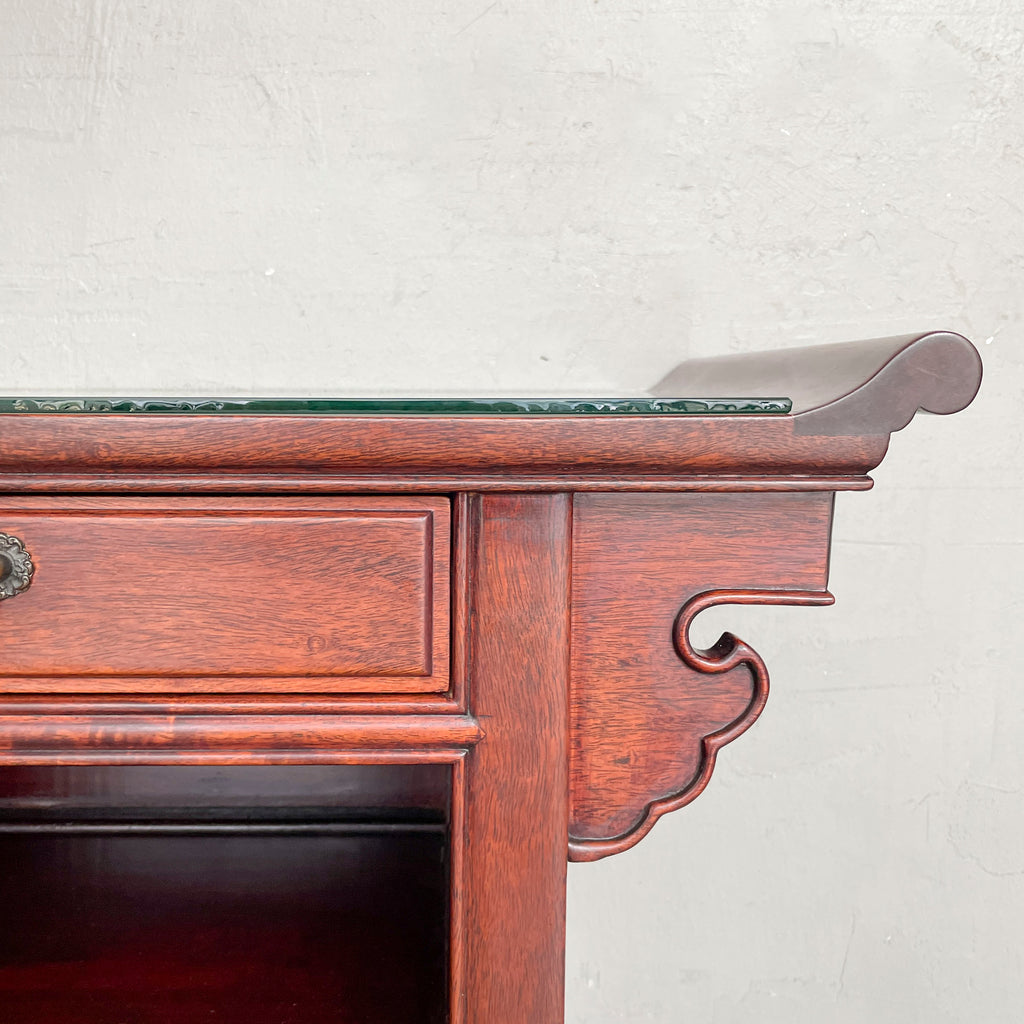 Rosewood Side Table Cabinet