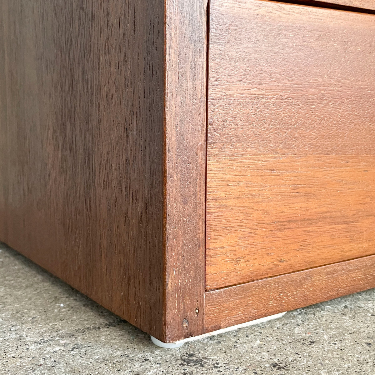 Refurbished Vintage Cabinet with Sliding Doors
