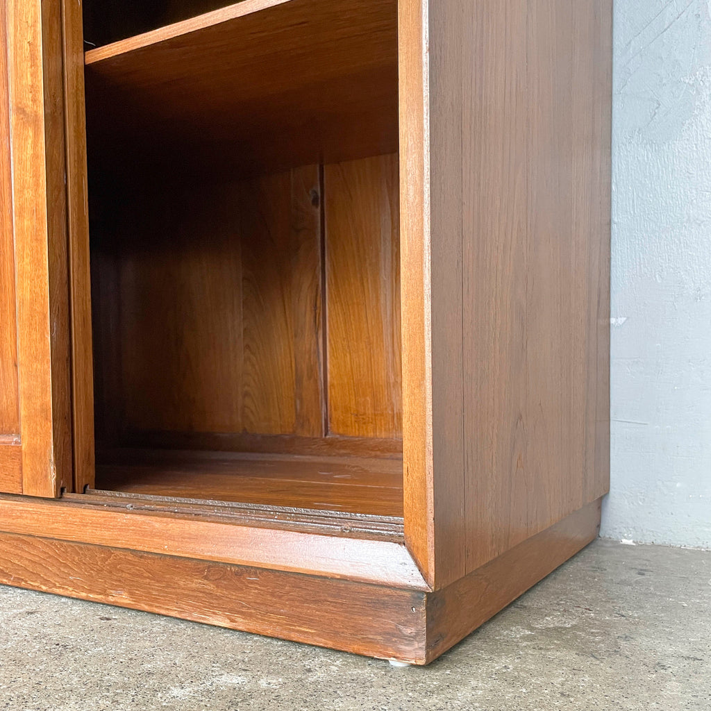 Newly Refurbished Vintage Sliding Door Cabinet