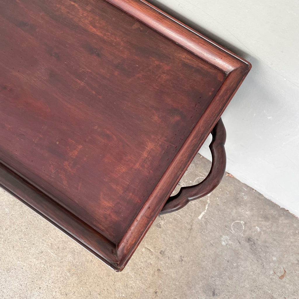 Rosewood 2-Tier Drinks & Side Table