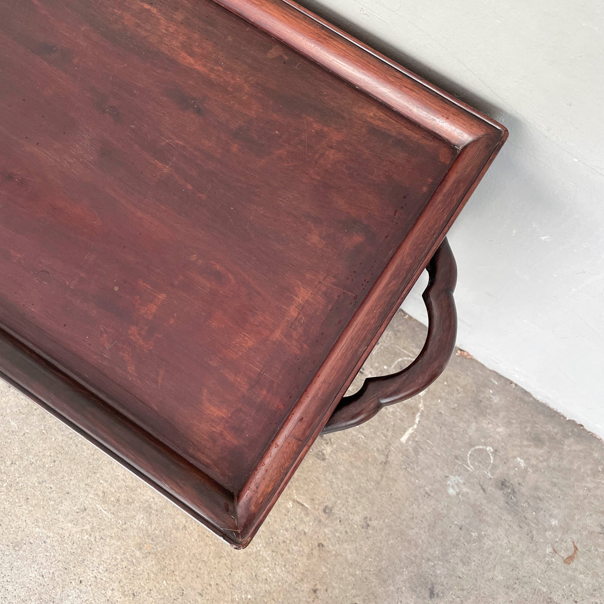 Rosewood 2-Tier Drinks & Side Table