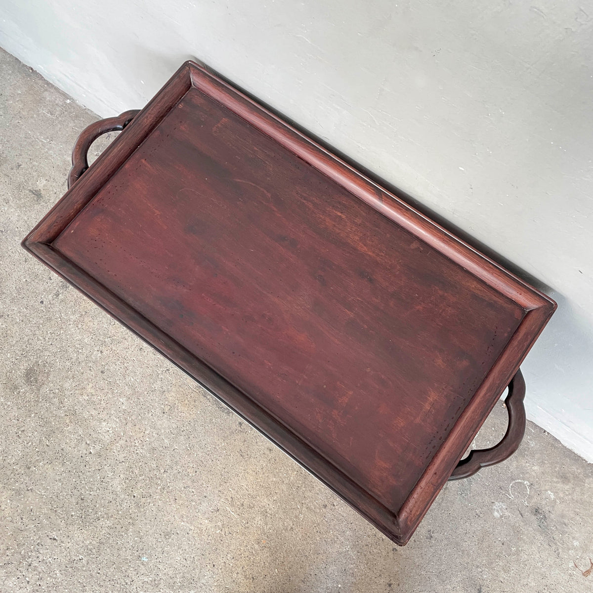 Rosewood 2-Tier Drinks & Side Table