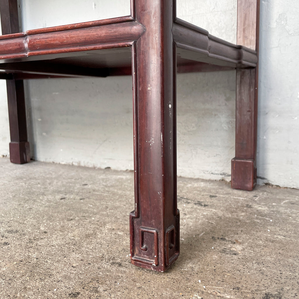 Rosewood 2-Tier Drinks & Side Table