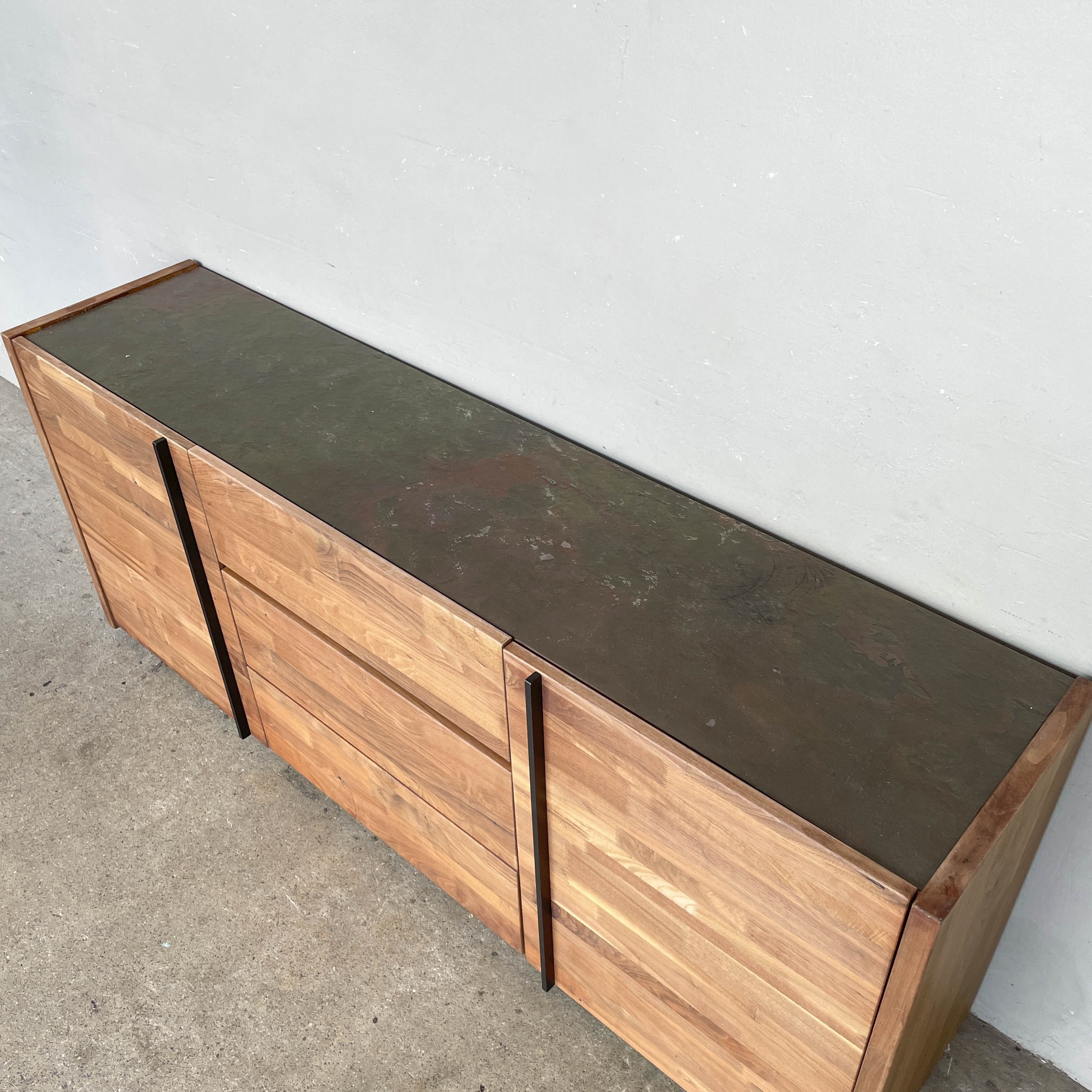 Long Sideboard with Stone Top