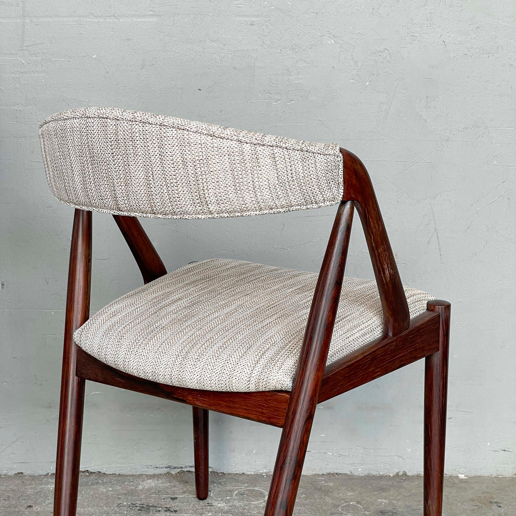 Set of 6 Refurbished Kai Kristiansen Dining Chairs