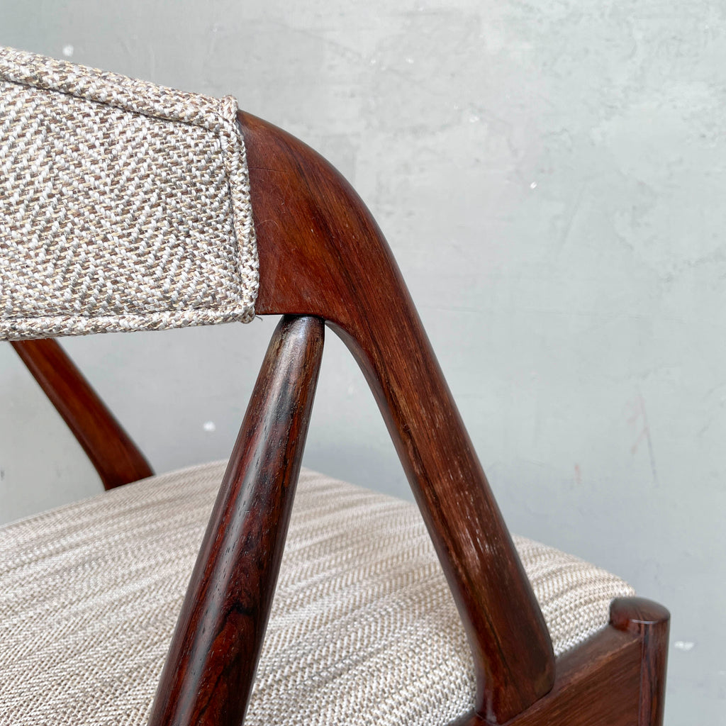 Set of 6 Refurbished Kai Kristiansen Dining Chairs