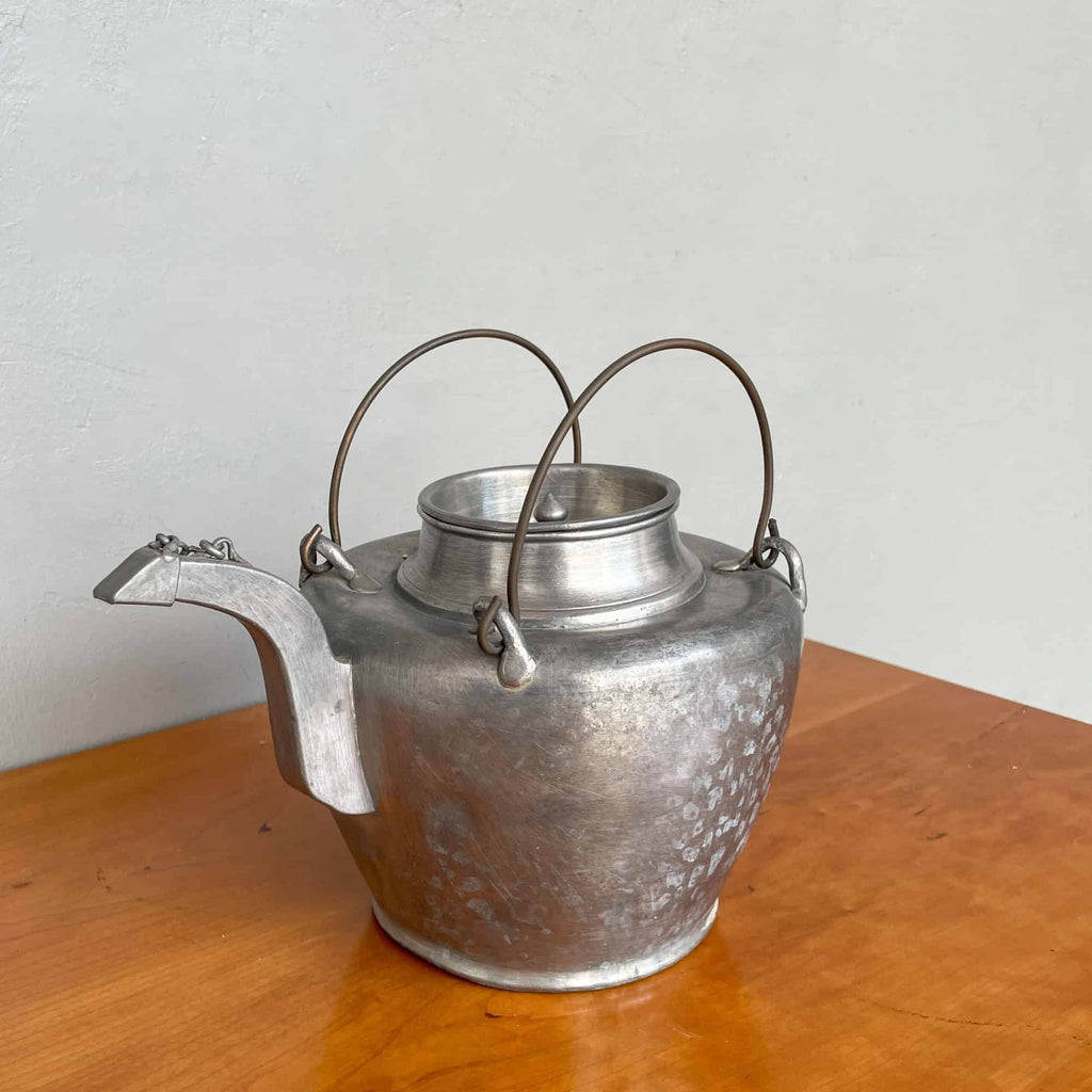 Vintage Chinese "Tea House" Teapot with Lid