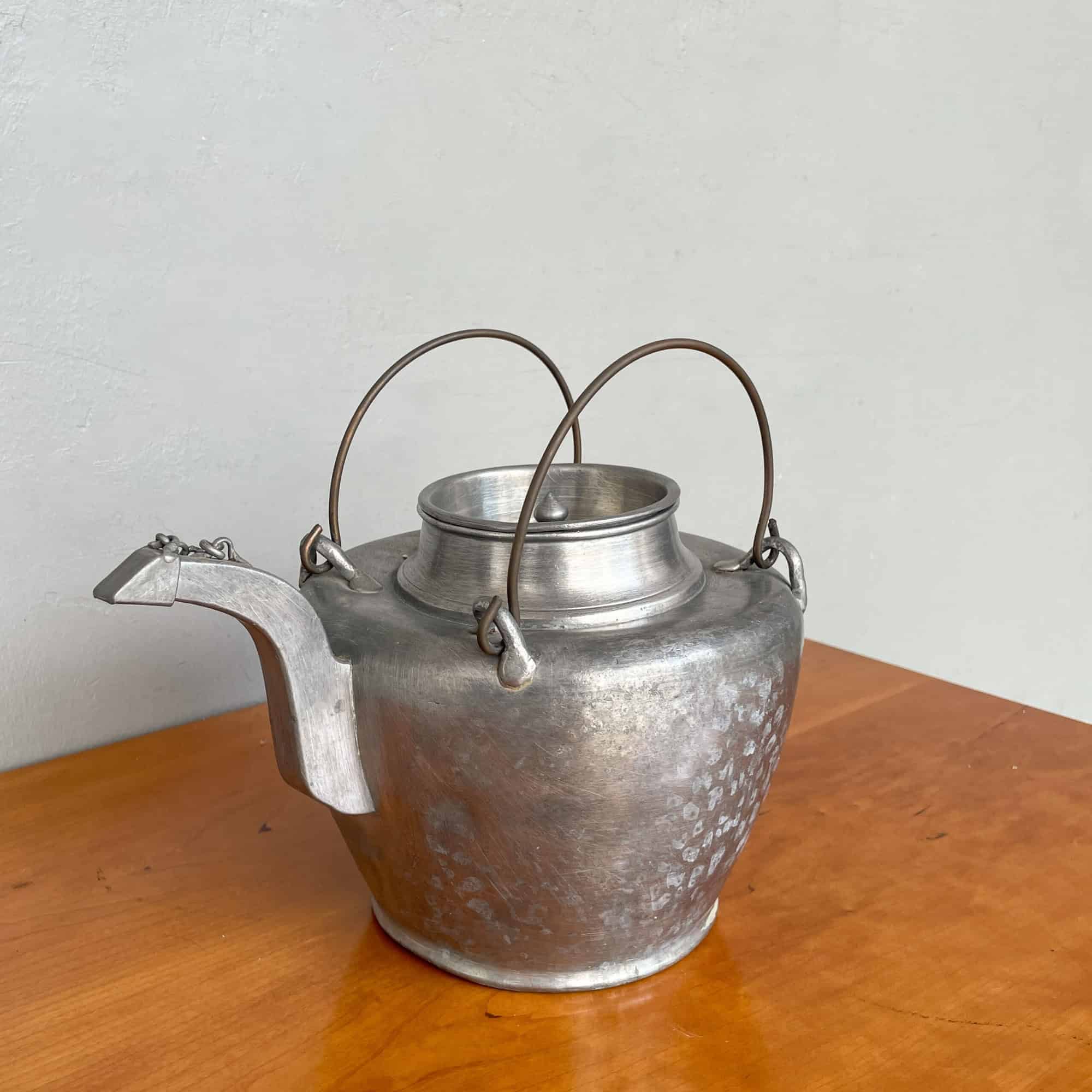 Vintage Chinese "Tea House" Teapot with Lid