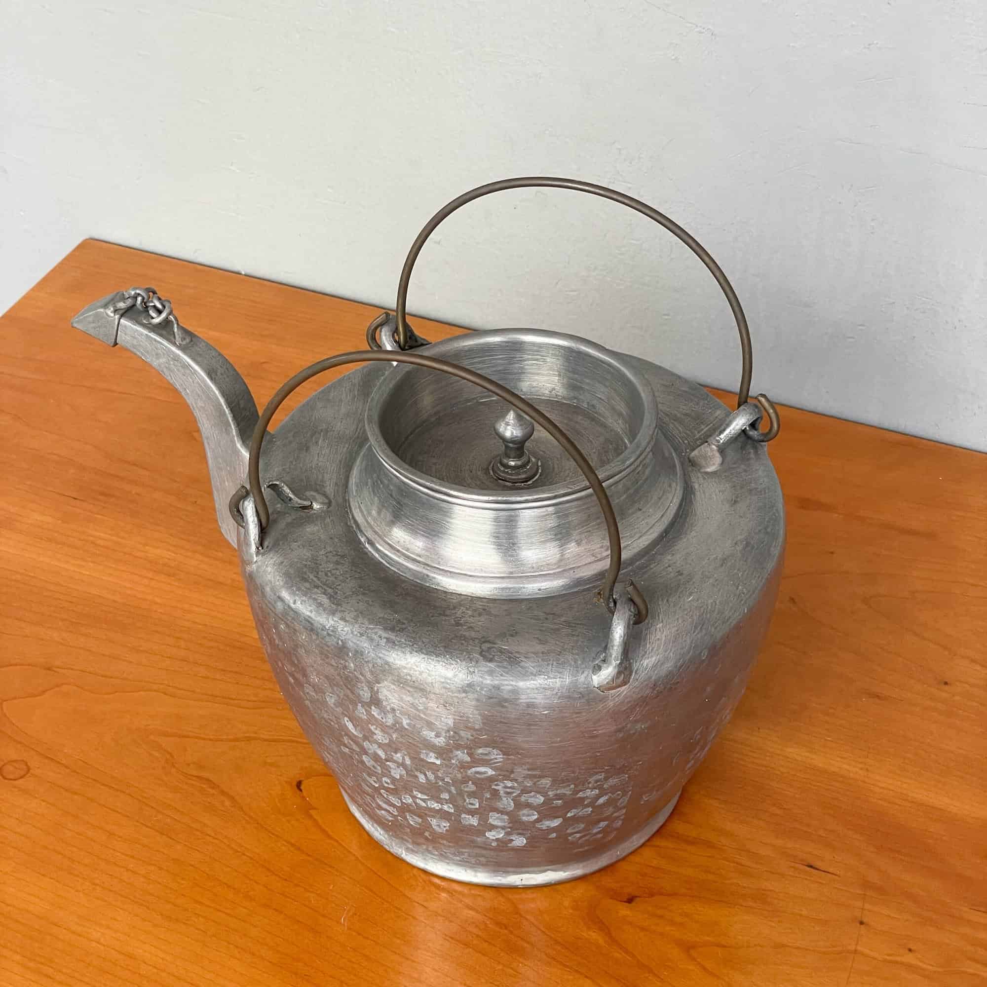 Vintage Chinese "Tea House" Teapot with Lid