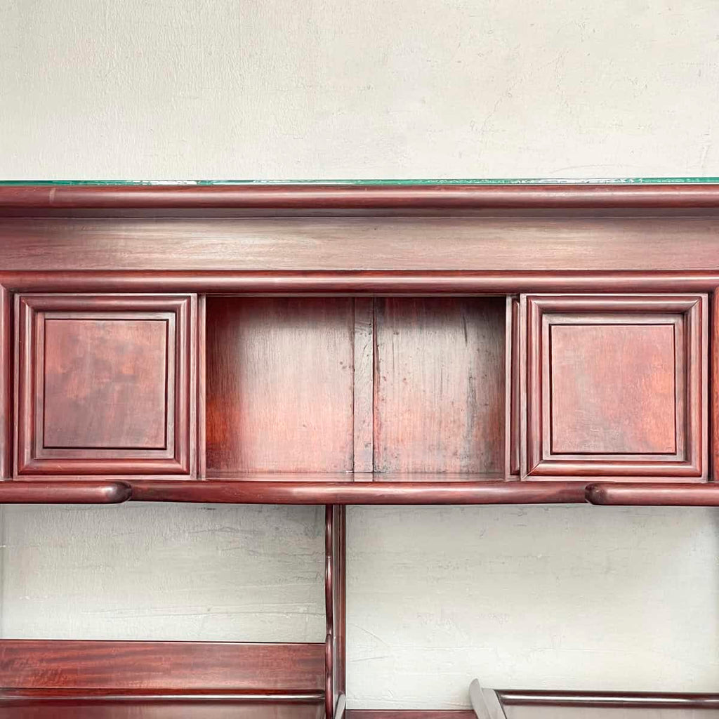 Rosewood Tiered Display Shelf