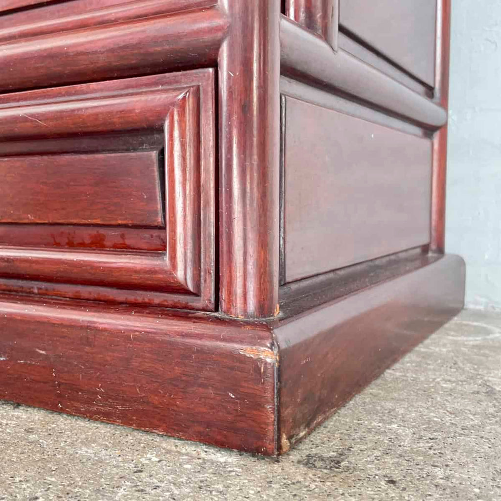Rosewood Tiered Display Shelf