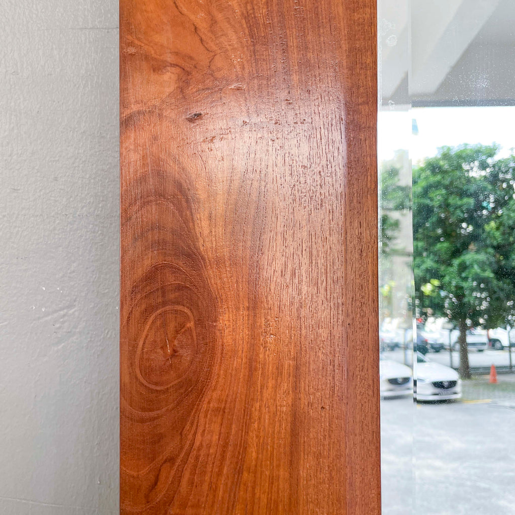 Full-Length Solid Teak Mirror