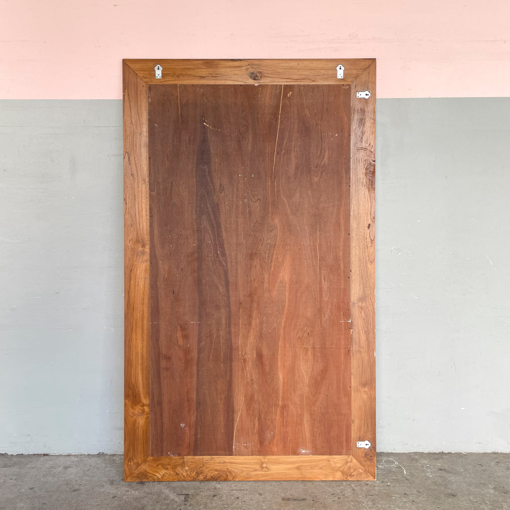 Full-Length Solid Teak Mirror