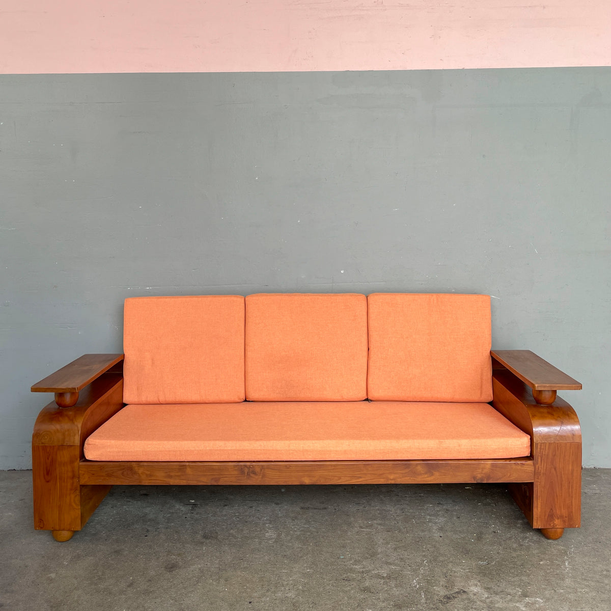 Vintage 3-Seater "Sculptural" Sofa